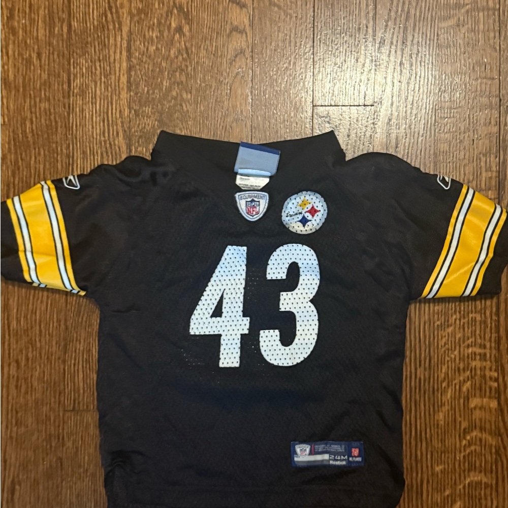 Reebok polamalu 24 month jersey